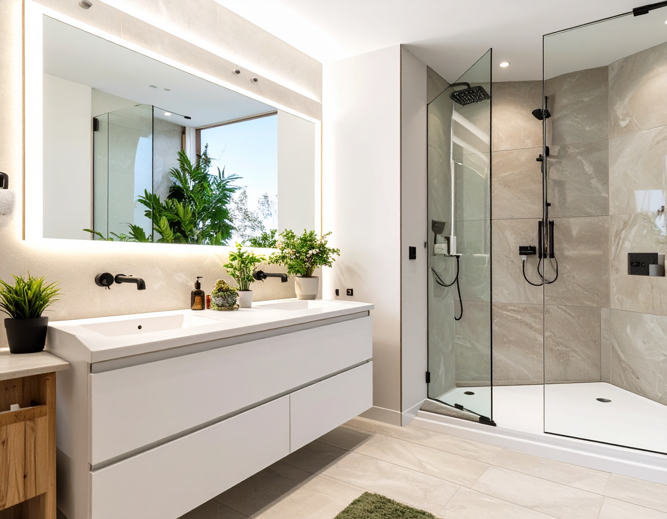 akrilik kapak banyo dolabı montajı